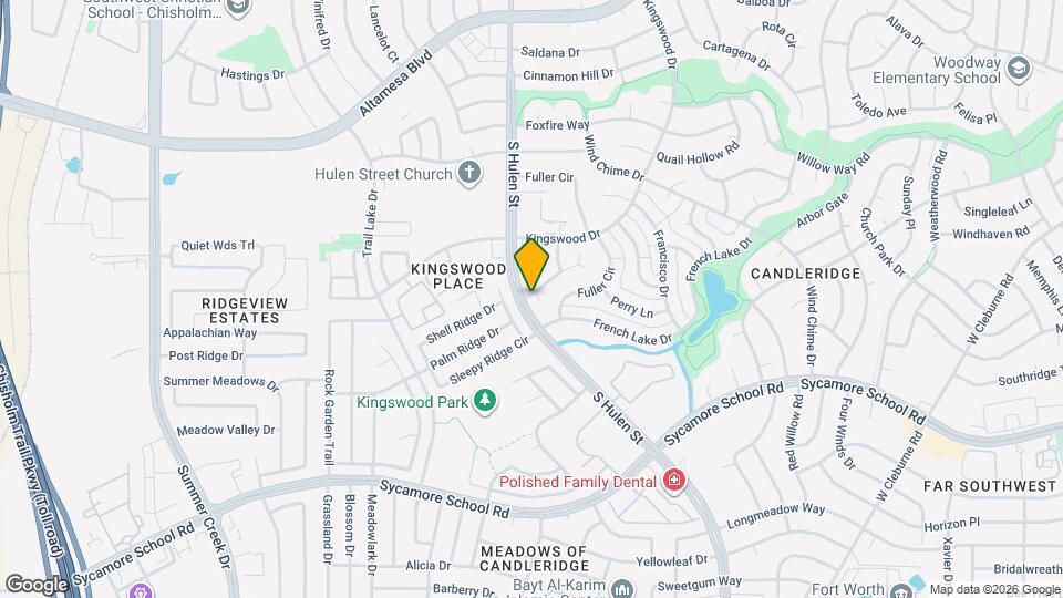 4523 Tall Meadow Ln Map and Location Details