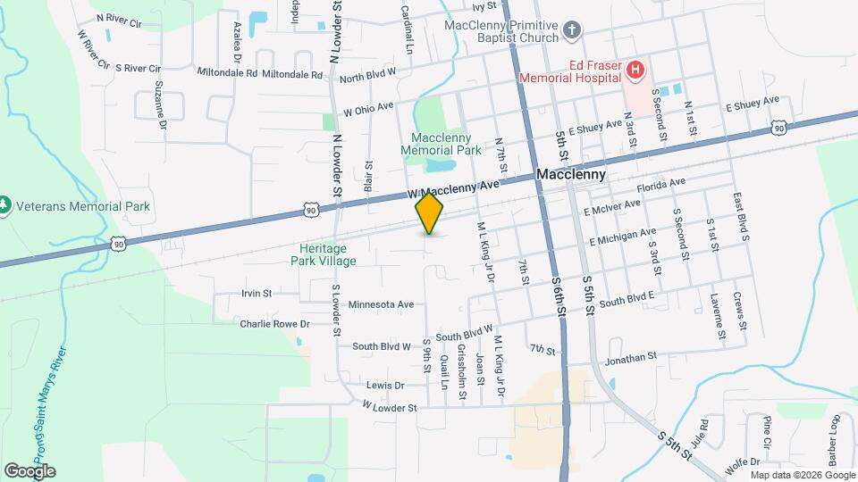 133 Homer St Map and Location Details