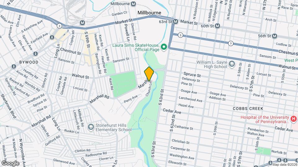 6507 Old Marshall Rd Map and Location Details