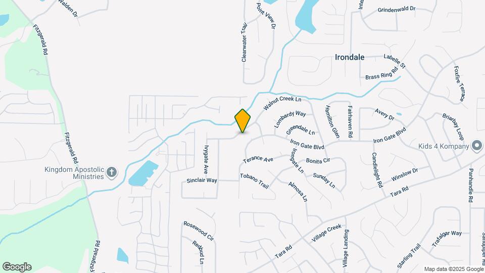 911 Walnut Creek Ln Map and Location Details