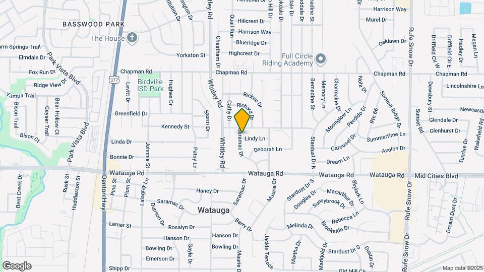 6001 Lindy Ln Map and Location Details