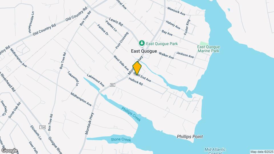 6 West End Ave Mapa y Detalles de la Ubicación