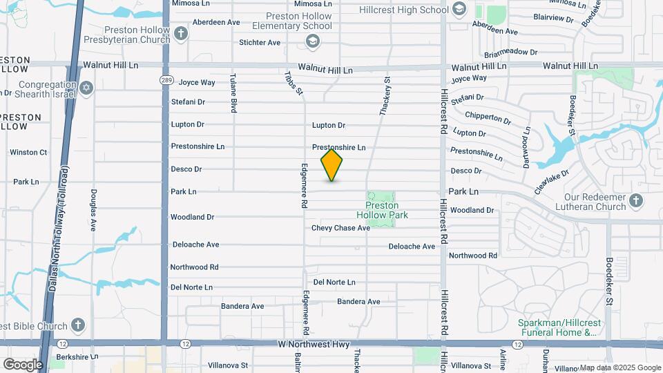 6441 Park Ln Map and Location Details