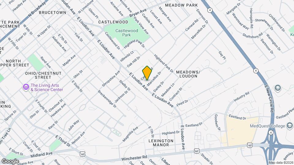 801 Marcellus Dr Map and Location Details