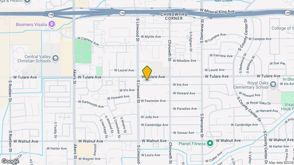 4350 W Iris Ave Map and Location Details