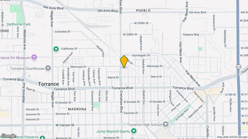 812 Crenshaw Blvd Map and Location Details