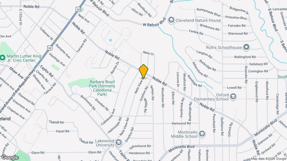 835 Nela View Rd Map and Location Details