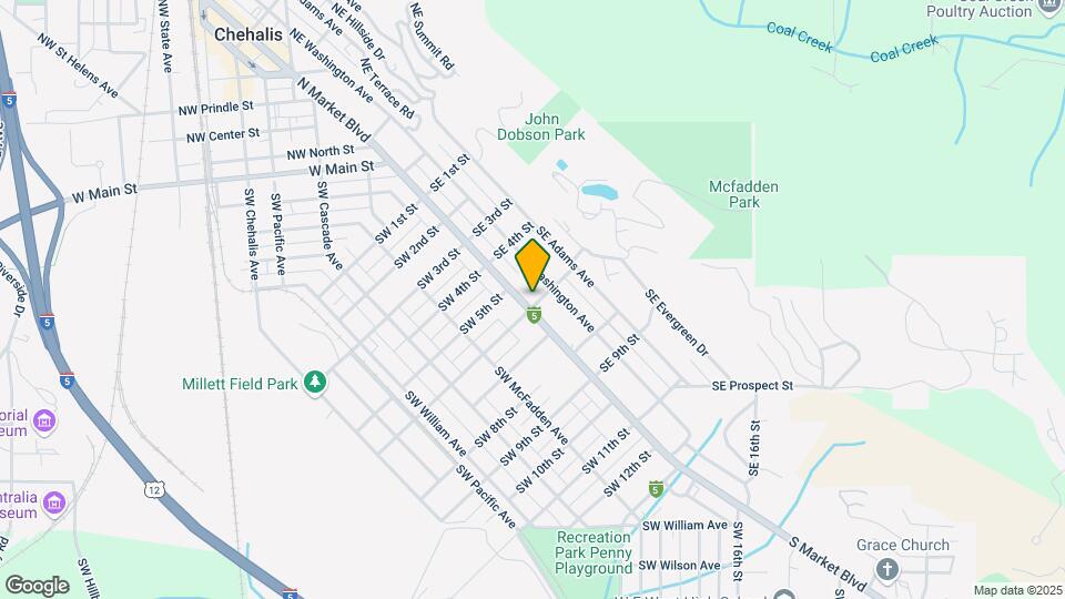 582 S Market Blvd Map and Location Details