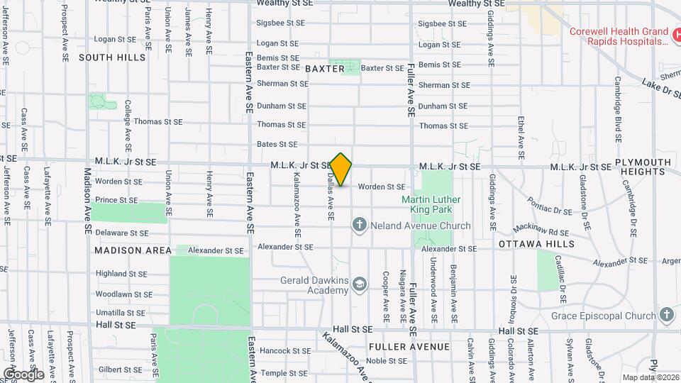 1008 Worden St SE Map and Location Details