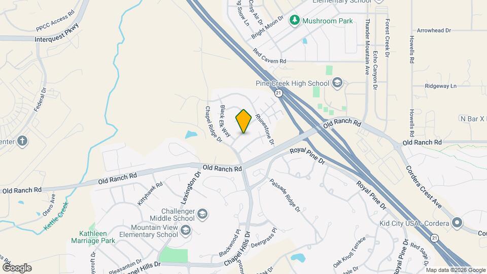 3003 Looking Glass Way Map and Location Details