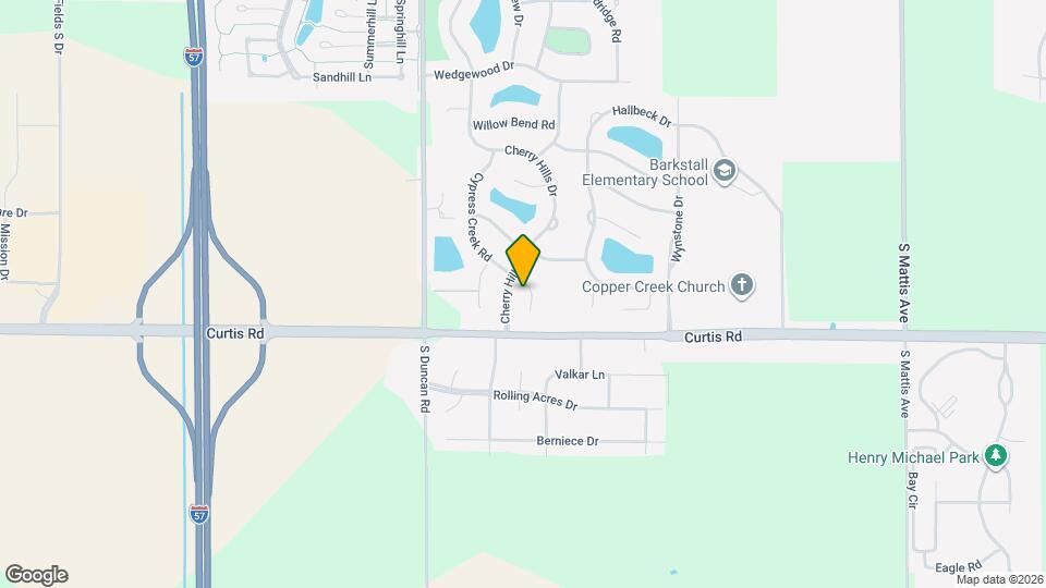 3507 Cypress Creek Rd Map and Location Details