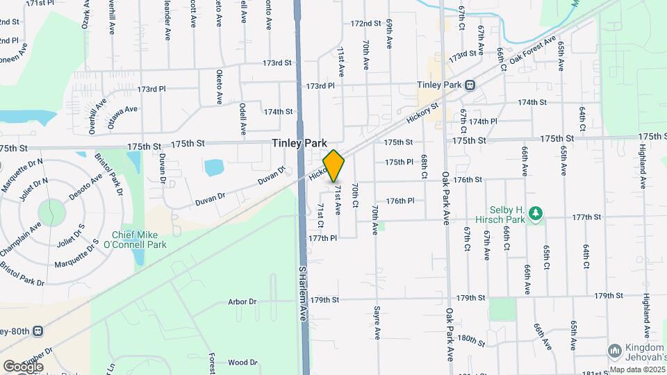 7100 176th St Map and Location Details