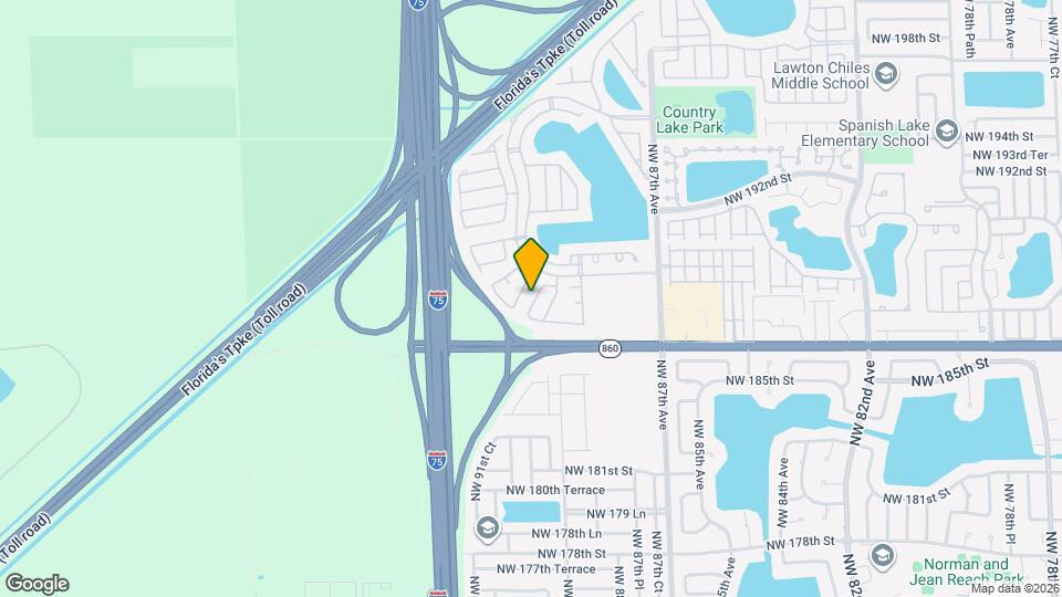 18764 NW 89th Ct Mapa y Detalles de la Ubicación
