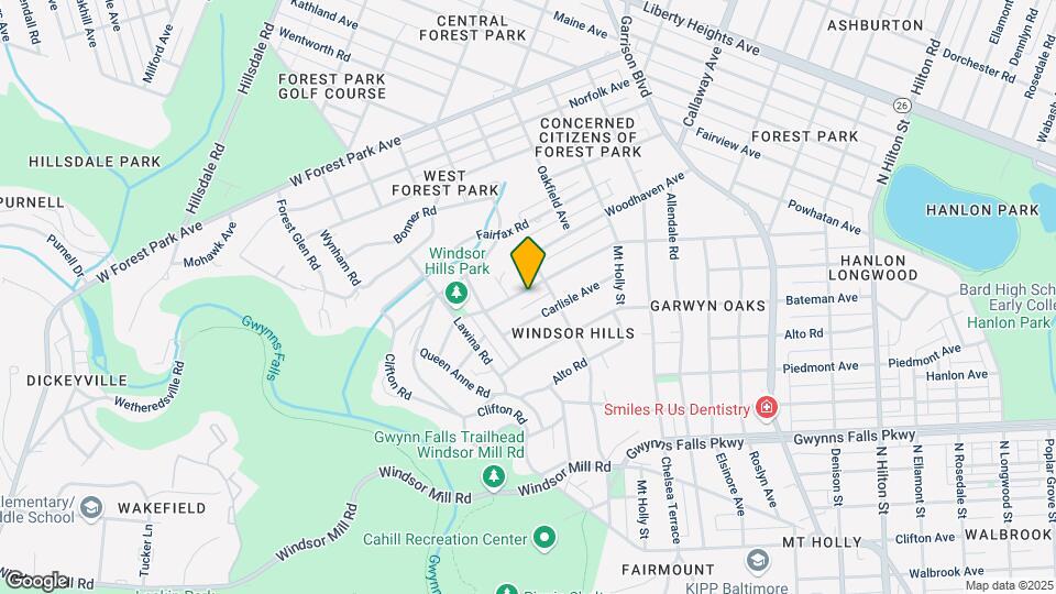 4015 Duvall Ave Map and Location Details