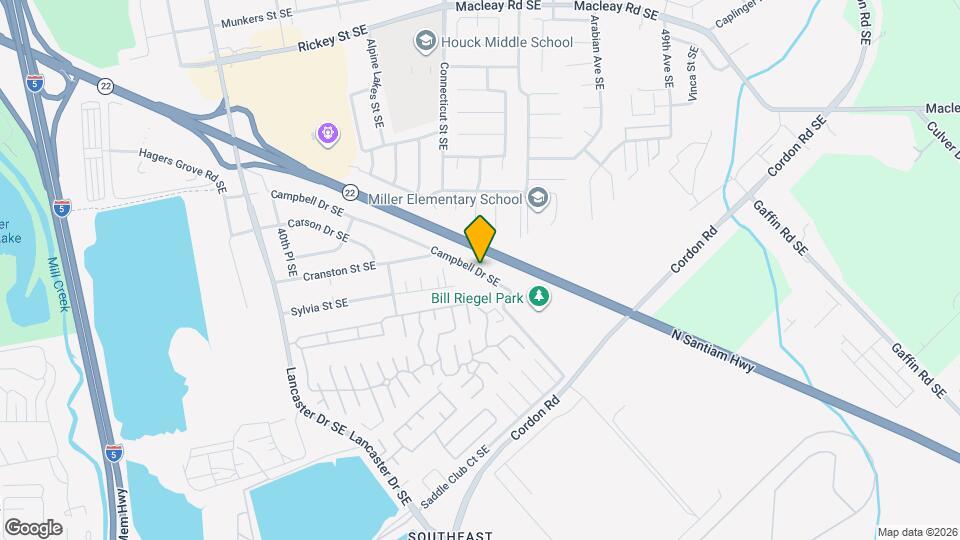 4526 Campbell Dr SE Mapa y Detalles de la Ubicación
