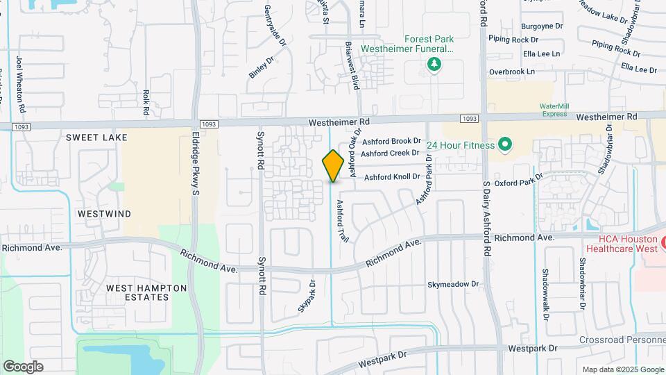 12922 Ashford Chase Dr Map and Location Details