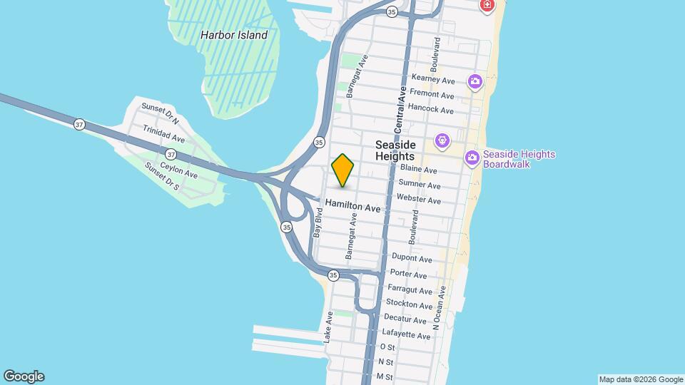 319 Webster Ave, Unit 2 Map and Location Details