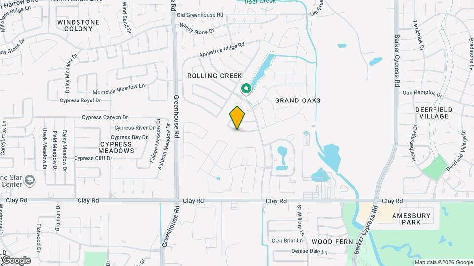 18807 Forest Deer Rd Map and Location Details