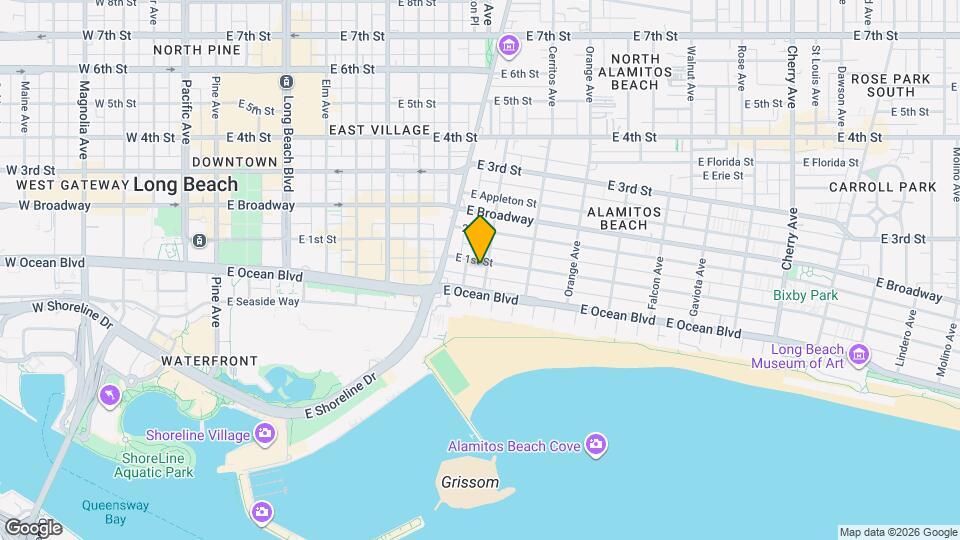 930 E 1st St-Unit -UNIT 7 Map and Location Details