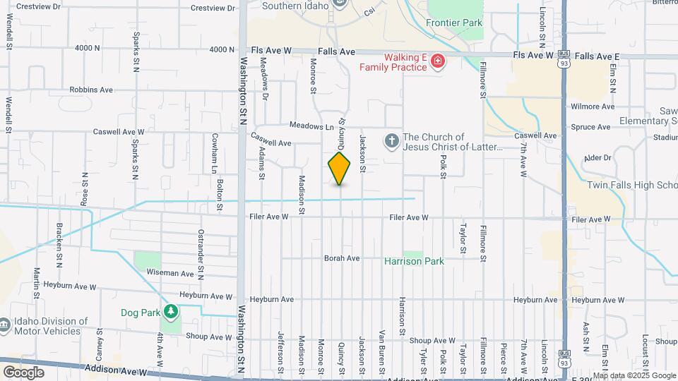 629 Quincy St Mapa y Detalles de la Ubicación