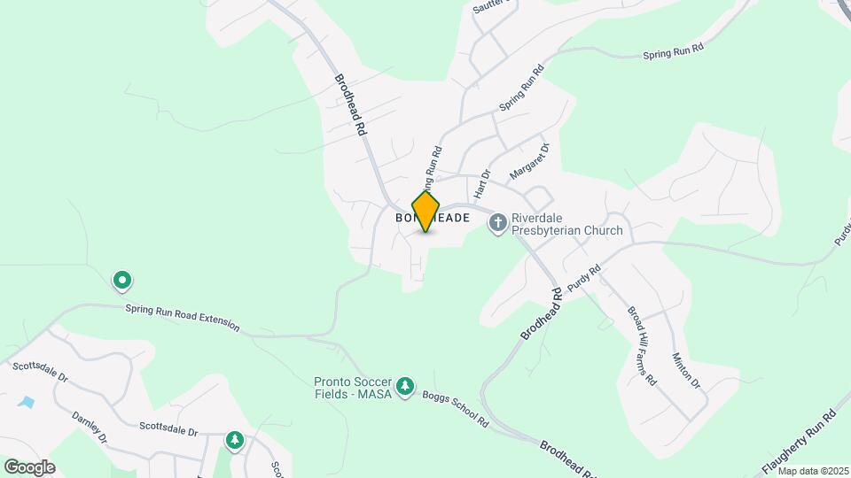 208 Bonnie Brae Dr Map and Location Details