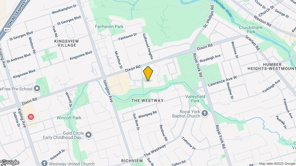 38 Dixington Crescent Map and Location Details