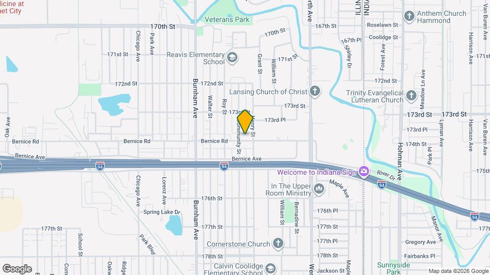 3346 Bernice Rd Map and Location Details