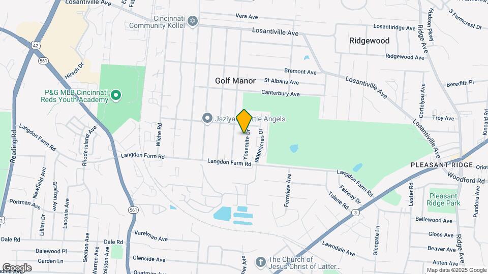6047 Yosemite Dr Map and Location Details