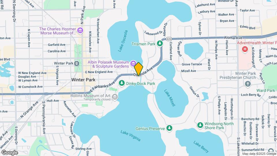 Lake Virginia Condominiums Mapa y Detalles de la Ubicación