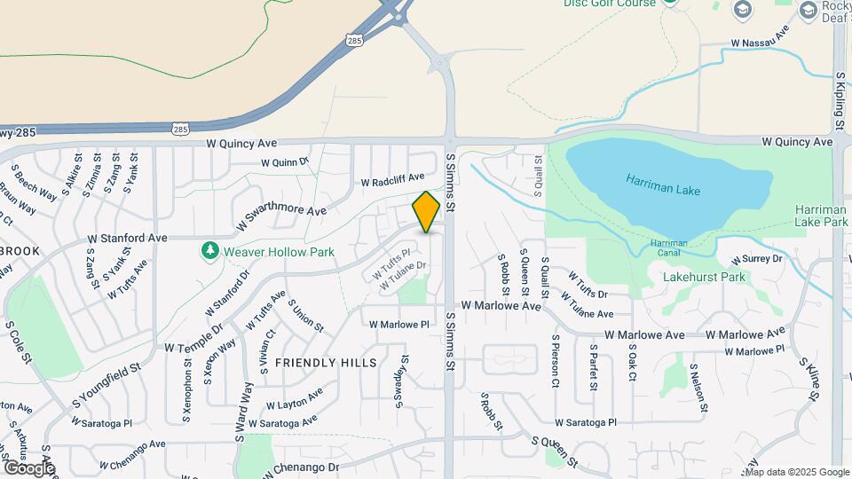 4571 S Swadley Ct Map and Location Details
