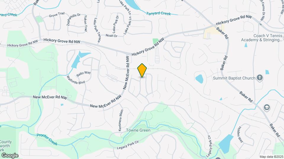 4252 Brighton Way NW Mapa y Detalles de la Ubicación