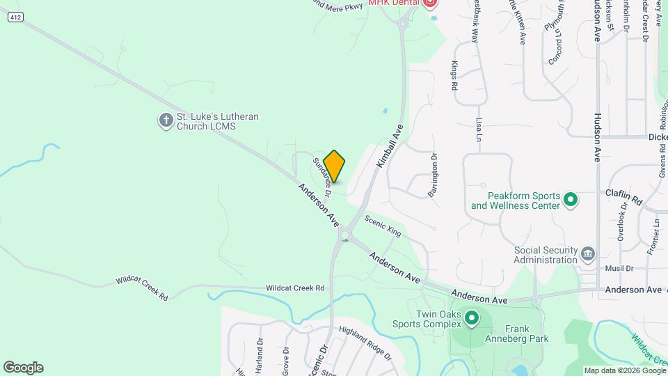 1200 Sundance Dr Map and Location Details