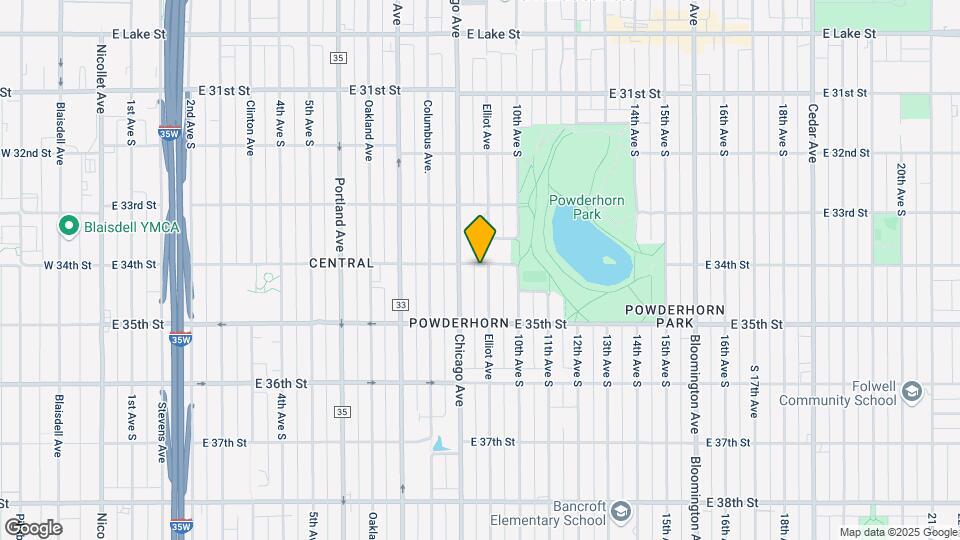 3400 Elliot Ave Map and Location Details