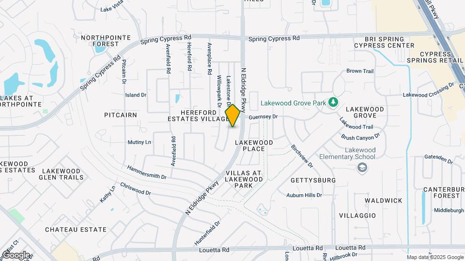 16115 Lakestone Dr Map and Location Details