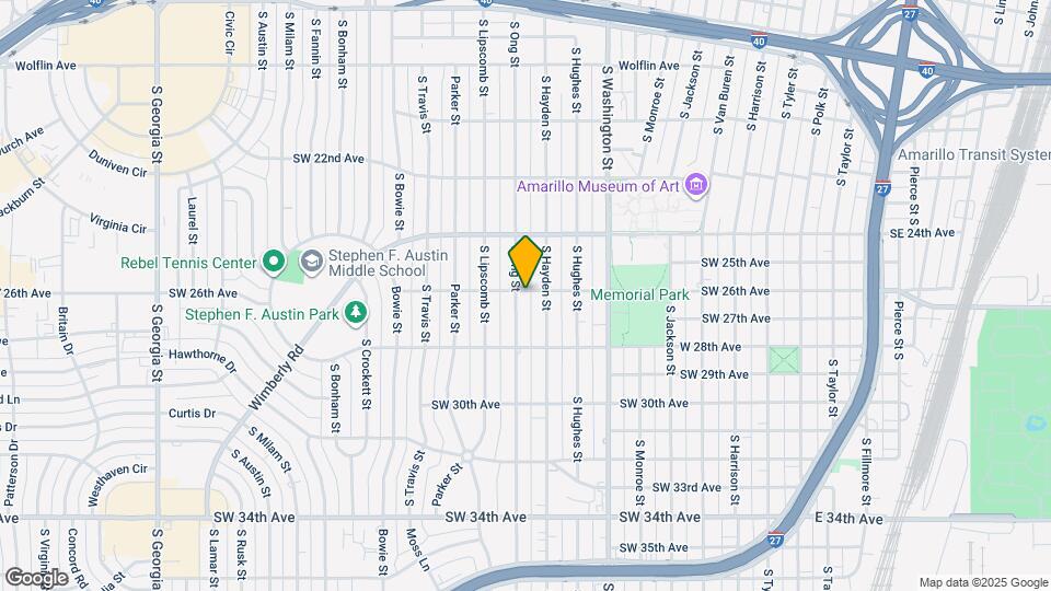 2601 S Ong St Map and Location Details