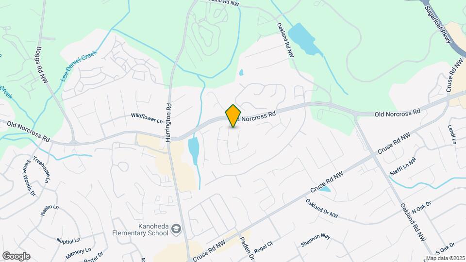 1087 Glen Chase Dr Map and Location Details