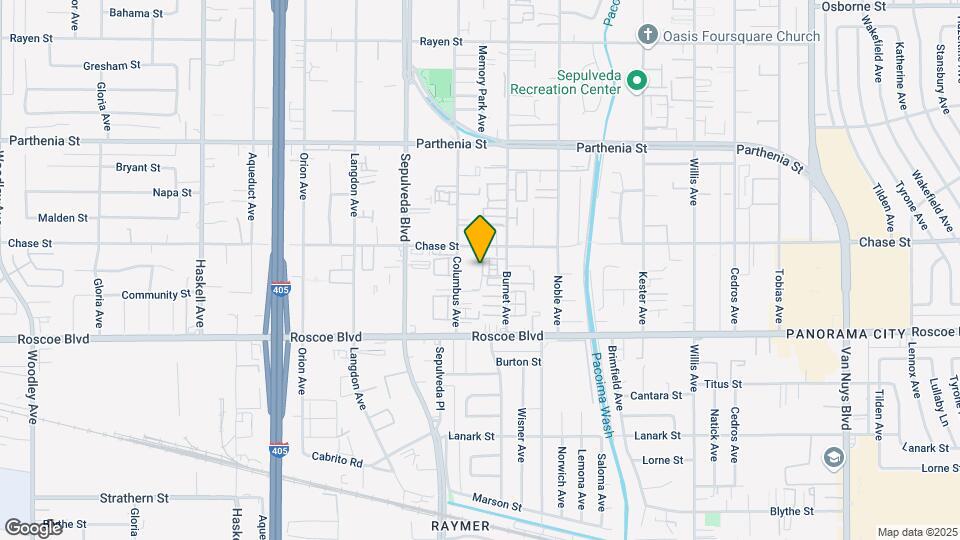 8424 Columbus Ave Map and Location Details