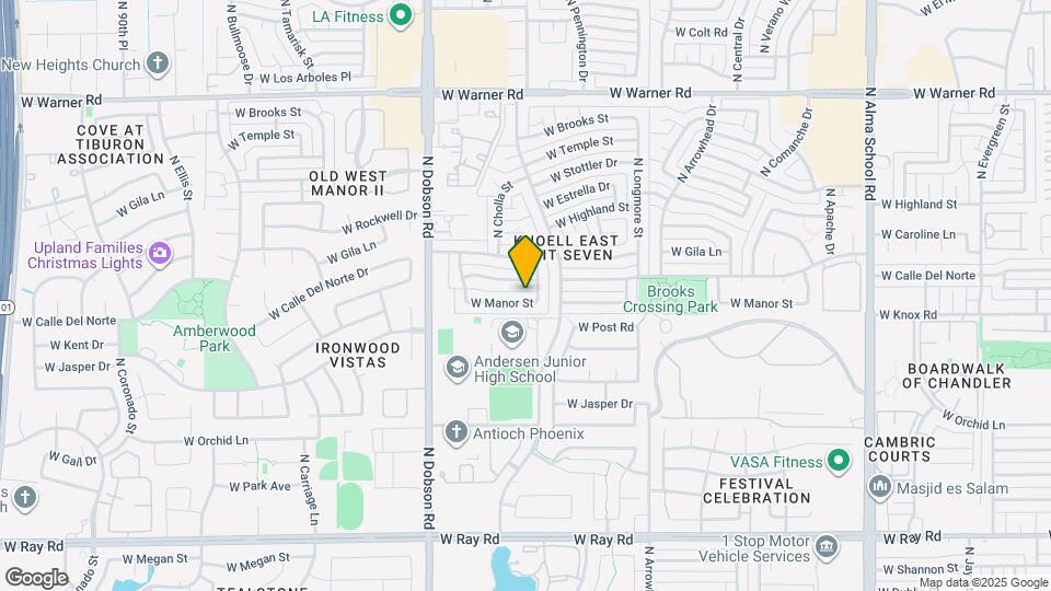 1856 W Manor St Map and Location Details