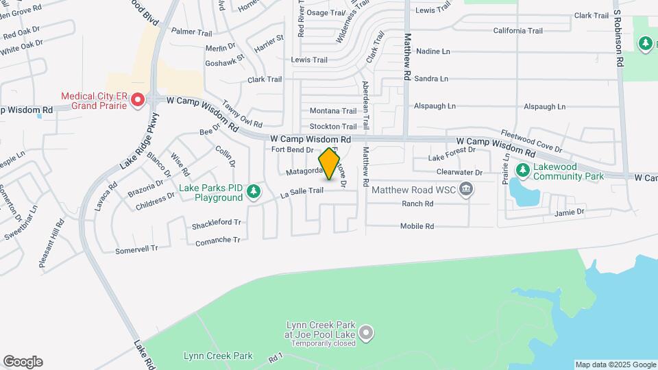 2042 La Salle Trail Map and Location Details