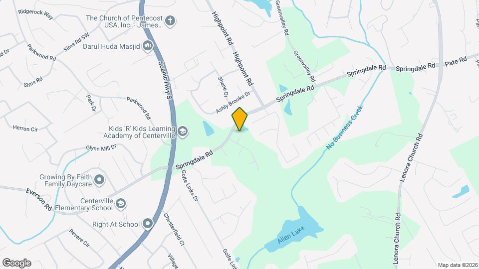 3115 Boulder Creek Ct Mapa y Detalles de la Ubicación