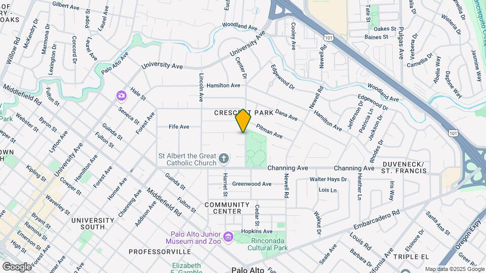 802 Center Dr Map and Location Details