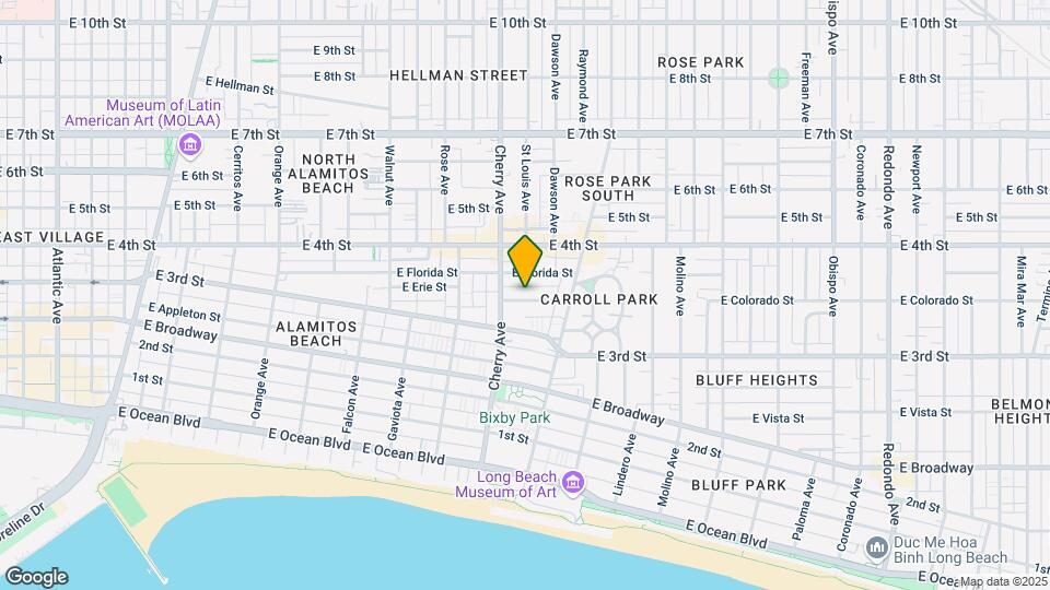 2045 E Bermuda St Map and Location Details
