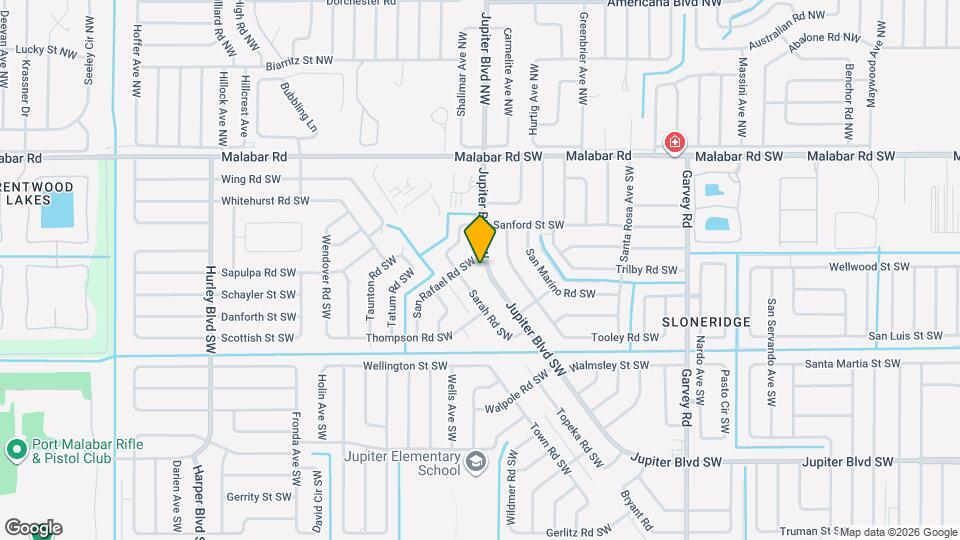 1850 Jupiter Blvd SW Map and Location Details