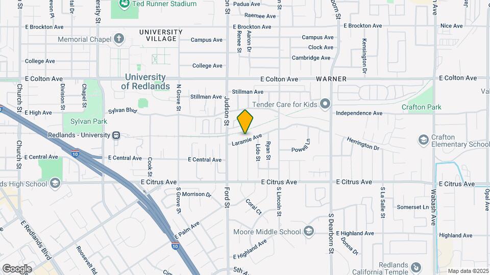 1431 Laramie Ave Map and Location Details
