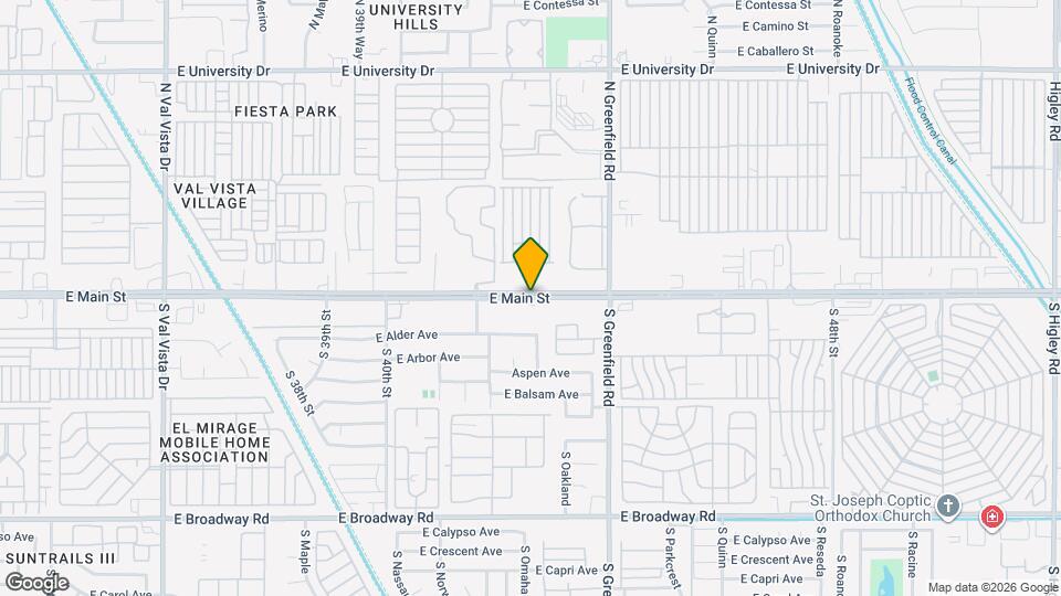 San Fernando Apartments Map and Location Details