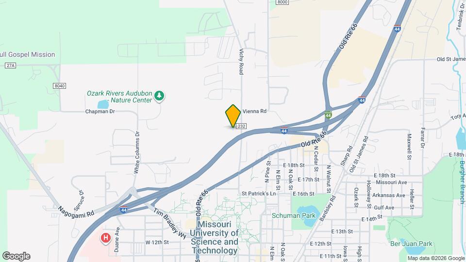 1815 Vichy Road Map and Location Details