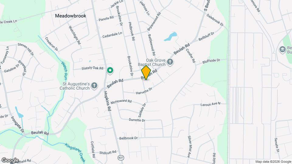 7009 Rodophil Rd Map and Location Details