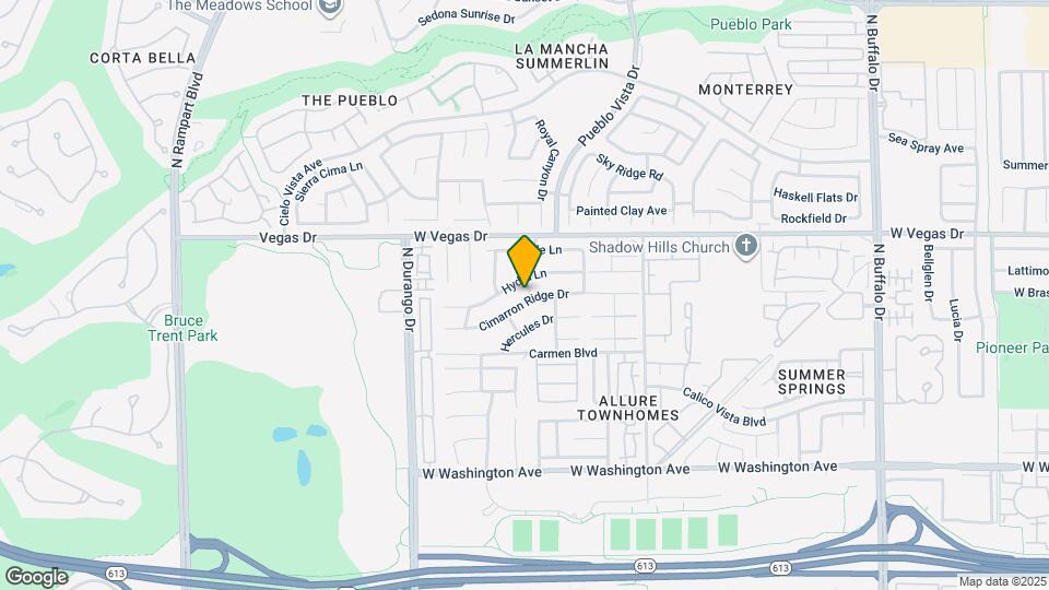 8200 Cimarron Ridge Dr Map and Location Details