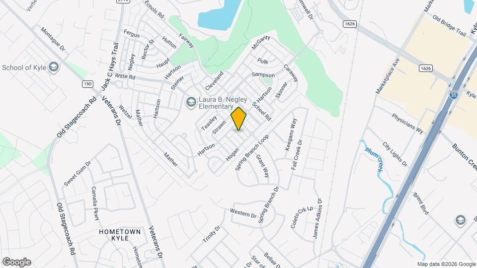 153 Chesser Map and Location Details