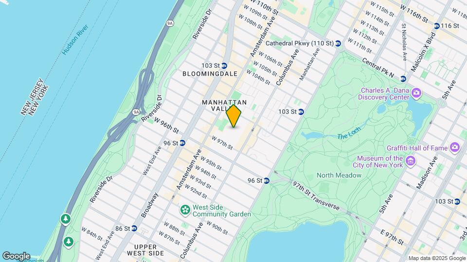 792 Columbus Avenue Map and Location Details